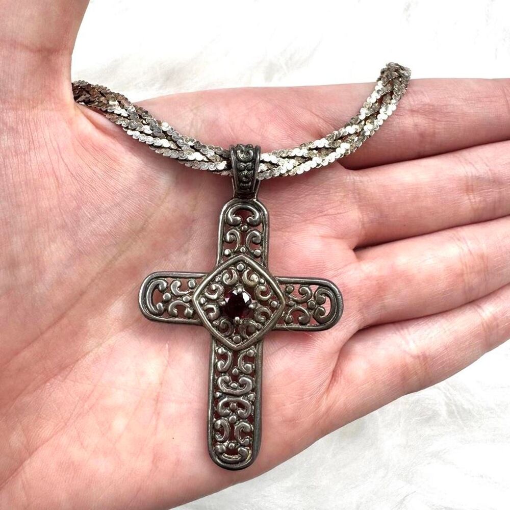 Unbranded Women's Silver and Red Jewellery